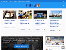 Tablet Screenshot of fijifirst.com